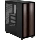 Fractal Design North midi tower behuizing Zwart | 2x USB-A | 1x USB-C | Tempered Glass