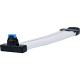 Lian Li Strimer Wireless PW16-121W - 12V-2x6 Wide GPU verlengkabel 0,34 meter, RGB leds