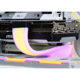 Lian Li Strimer Wireless PW16-121W - 12V-2x6 Wide GPU verlengkabel 0,34 meter, RGB leds