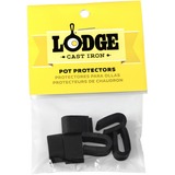 Lodge Pan beschermers Zwart, 6 stuks