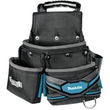 Makita 3-vaks gordeltas, tas Zwart/blauw