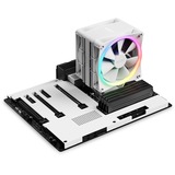 NZXT T120 RGB CPU-koeler Wit, RGB leds, 4-pins PWM fan-connector