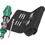 Wera Kraftform Kompakt 20 Tool Finder 3 schroevendraaier Zwart/groen, 14-delig