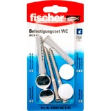 fischer Bevestigings-Set WC N K (2) plug Lichtgrijs