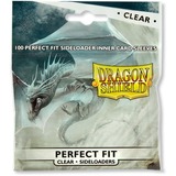 Asmodee Dragon Shield Perfect Fit Sideloader - Clear sleeve Transparant, 100 stuks