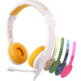 Buddyphones School+ hoofdtelefoon Wit/geel