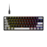 Corsair CLIPPER PRO MINI 60 RGB mechanisch gaming toetsenbord Zwart, US lay-out (QWERTY), Corsair MGX Hyperdrive, 60%