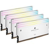 Corsair Dominator Titanium RGB 64 GB DDR5-6400 (4x 16 GB) werkgeheugen Wit, CMP64GX5M4B6400C32W, XMP 3.0