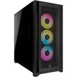 Corsair iCUE 5000D RGB AIRFLOW Tower-behuizing Zwart