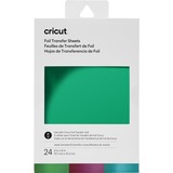 Cricut Foil Transfer Sheets Sampler - Jewel folie Meerkleurig, 24 stuks