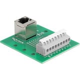 DeLOCK RJ45 (female) > 9 pin terminal block adapter 