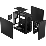 Fractal Design Focus 2 Black Solid midi tower behuizing Zwart | 2x USB-A