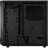 Fractal Design Focus 2 Black Solid midi tower behuizing Zwart | 2x USB-A