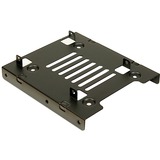 Inter-Tech Inter-Tech Einbaurahmen 3,5" > 2x 2,5" inbouwframe Zwart