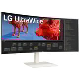 LG UltraWide 38BR85QC 37.5" curved monitor Wit, 144Hz, HDMI, DisplayPort, USB-C, LAN, Audio