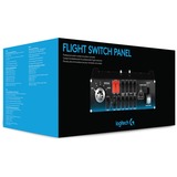 Logitech Saitek Pro Flight Switch Panel gaming instrumentenpaneel Zwart, PC