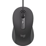 Logitech Signature Wired M520 Mouse for Business Zwart, 400 - 4000 dpi