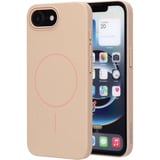 Mobiparts iPhone 16e / 17e - Slim Line MagSafe Case telefoonhoesje Beige