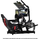 Next Level Racing GTElite Lite - Front & Side mount Edition racingsimulator Zwart