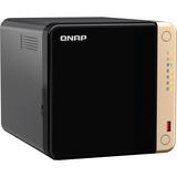 QNAP TS-464-4G nas Zwart, 2x LAN, USB 2.0, USB 3.0, HDMI