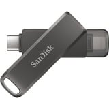 SanDisk iXpand Luxe 128 GB usb-stick Zwart, USB Type-C, Apple Lightning Connector