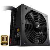 Sharkoon WPM Gold ZERO modulaire 550 watt voeding  Zwart, 4x PCIe