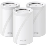 TP-Link Deco BE65 WiFi 7 Mesh Tri-Band 3-Pack mesh router Wit, 3 stuks