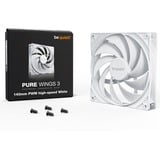 be quiet! Pure Wings 3 PWM high-speed case fan Wit, 140 x 140 x 25 mm