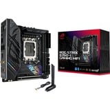 ASUS ROG STRIX B760-I GAMING WIFI socket 1700 moederbord Zwart, RAID, 2.5 Gb-LAN, Wi-Fi 6E, BT 5.3, Sound, Mini-ITX