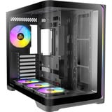 Antec C5 Curve ARGB midi tower behuizing Zwart | 2x USB-A | 1x USB-C | Tempered Glass