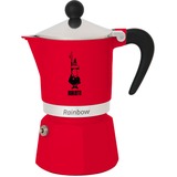 Bialetti Rainbow espressomachine Rood, 6-kops