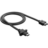 Fractal Design USB-C 10Gbps Cable- Model D kabel Zwart, 0,67 meter