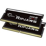 G.Skill 32 GB DDR5-4800 Kit laptopgeheugen Zwart, F5-4800S3434A16GX2-RS, Ripjaws, XMP