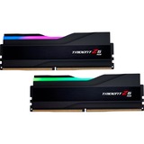 G.Skill 96 GB DDR5-5600 Kit werkgeheugen Zwart, F5-5600J4040D48GX2-TZ5RK, Trident Z5 RGB, XMP