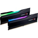 G.Skill 96 GB DDR5-5600 (2x 48 GB) Kit werkgeheugen Zwart, F5-5600J4040D48GX2-TZ5RK, Trident Z5 RGB, XMP
