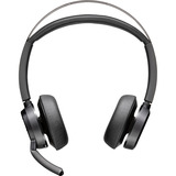 HP Poly Poly Voyager Focus 2 USB-C on-ear headset Zwart