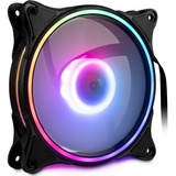 Inter-Tech Argus RS-081 RGB case fan Zwart