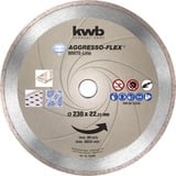 KWB Aggresso-Flex White-Line Diamant Doorslijpschijf 230mm 
