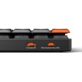 Keychron K3 Max-H3Z RGB mechanisch toetsenbord Grijs, BE lay-out (AZERTY), Gateron Low Profile 2.0 Mechanical Brown, 75%, Hot-swappable, Bluetooth, 2.4GHz