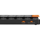 Keychron K5 Max-H1Z RGB mechanisch toetsenbord Grijs, BE lay-out (AZERTY), Gateron Low Profile 2.0 Mechanical Red, 100%, Double-shot PBT, Hot-swappable, Bluetooth, 2.4GHz