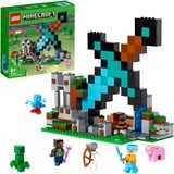 Minecraft - Uitvalbasis Zwaard Constructiespeelgoed