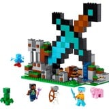 LEGO Minecraft - Uitvalbasis Zwaard Constructiespeelgoed 21244