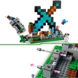 LEGO Minecraft - Uitvalbasis Zwaard Constructiespeelgoed 21244