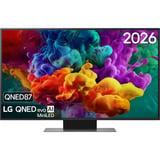 LG QNED87 evo AI (50QNED87B6A) 50" Ultra HD QNED-tv Zwart, 4x HDMI, 2x USB, Optisch, Bluetooth, LAN, WLAN, CI+, HDR10, Dolby Vision