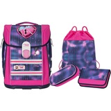 McNeill McNeill Ergo PRIMERO 4tlg McLight Pearl schooltas Paars/roze