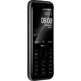 Nokia 8000 4G mobiele telefoon Zwart, 4 GB, Dual-SIM