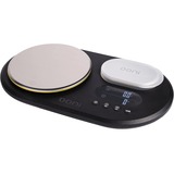 Ooni Dual Platform Digital Scale keukenweegschaal Zwart/roestvrij staal