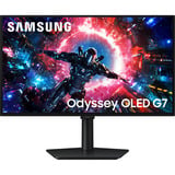 Samsung Odyssey OLED G7 G70SH 27" 4K Ultra HD gaming monitor Zwart, 1x DisplayPort, 1x HDMI, 165 Hz