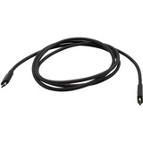 i-tec Thunderbolt 3, 150cm kabel Zwart, 40 Gbps, 100W Power Delivery, USB-C Compatible