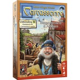 999 Games Carcassonne: Burgemeesters en Abdijen Bordspel Nederlands, Uitbreiding, 2 - 5 spelers, 45 minuten, Vanaf 7 jaar